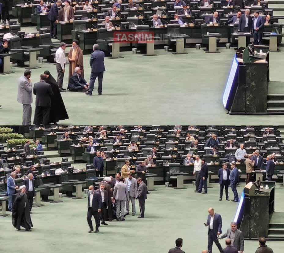 چرا نماینده تهران در مجلس دست به تحصن زد؟